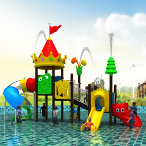 CE ISO Certified Outdoor Playground <b>Slide</b> Kids Equipment LLDPE <b>Plastic</b> Galvanized Steel Toddler Play Set - Product Image 4