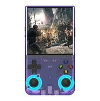 Console de jeu portable LR R36 Ultra Retro avec écran couleur 4,0 pouces 720x720, Wi-Fi, stockage 64 Go, plus de 20 000 jeux intégrés, système d'exploitation AK, Rockchip
