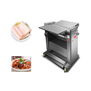 Professional <b>Meat</b> <b>Slicing</b> Equipment New Condition Pork Beef Lamb Skin Remove Food Processing <b>Machine</b> - Product Image 4