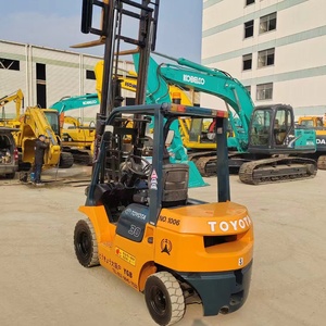 Chariot élévateur diesel Toyota 30 d'occasion, 3 tonnes, d'origine japonaise, FD30, chariot élévateur à essence/GPL, poids 4300 kg, bon état, matériel en stock - Product Image 6