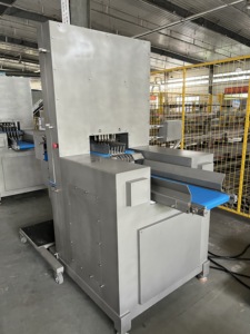New Innovative 4 Blades Automatic <b>Bone</b> <b>Saw</b> Motor Pump Cut 5 Equal Meat Blocks SUS304 Waterproof Commercial High Output Labor - Product Image 6