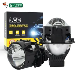 Gview G17 Nieuwe 3 Inch Bi Led Projector Lens Koplamp 130W Hi Low Beam Laser Projector Bi Led Projector 3.0