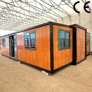 Petite maison en bois et en verre de style moderne personnalisée, maison préfabriquée en conteneur - Product Image 6