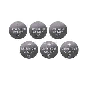 3V Lithium Kapasitas Besar Baterai Koin 1000MAh Baterai Tombol Cr2450 Cr1220 Cr1632 Cr2025 Cr2016 Cr2477