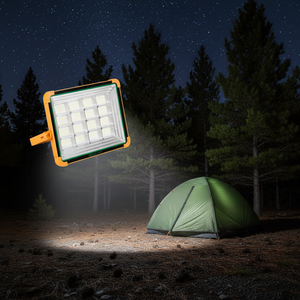 Lampe de camping LED portable d'urgence 100W 200W, étanche IP67, rechargeable par USB, lanterne de camping manuelle, projecteur <span class=keywords><strong>solaire</strong></span> - Product Image 4
