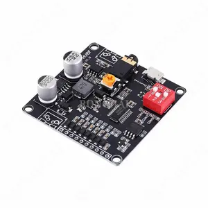 DC 12V 24V Power Supply Trigger Serial Port Control 10W 20W Voice Playback Module Support Micro SD Card MP3 Music Player DY-HV8F