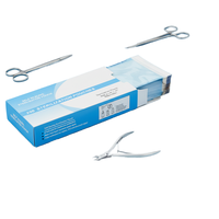 Kantong Sterilisasi Segel Sendiri CLEAN DENTAL Biru 90*260mm Perekat Sendiri Bersertifikat CE 510K Kelas I Peringkat Filter 99%