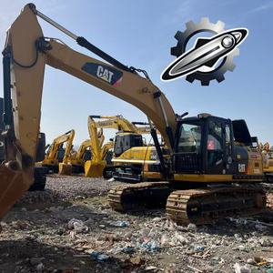 Excavadora de cadenas usada Caterpillar 323D2L, 23 toneladas, marca original japonesa, modelo 2023, cucharón de 1.15m, orugas de goma, motor PLC - Product Image 3