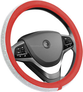 MELCO Rhinestone Bling Bing Glitter Diamond <span class=keywords><strong>volante</strong></span> cubierta para coche bmw - Product Image 3