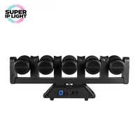 Projecteur LED Stroboscopique 5x60W à Activation Sonore et Contrôle DMX512 pour Éclairage de Scène et Événements en Boîte de Nuit