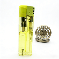 Briquet à gaz jetable en plastique coupe-vent de haute qualité avec logo personnalisé pour fumeurs