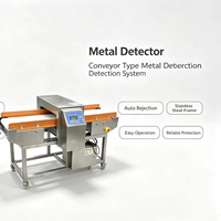 Detektor Logam Digital Sensitivitas Tinggi Mendeteksi Logam Ferrous dan Non-Ferrous untuk Inspeksi Lini Produksi Industri Makanan