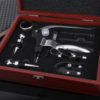 Ensemble d'ouvre-bouteilles de bar Bochen 2026, outils de bar, ouvre-bouteilles à vin, accessoires à vin personnalisables, coffret cadeau avec boîte en bois