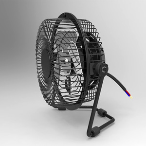 Ventilador de 4 Aspas con Motor de Corriente Alterna, Diseño Silencioso, para Escritorio y Oficina - Product Image 1