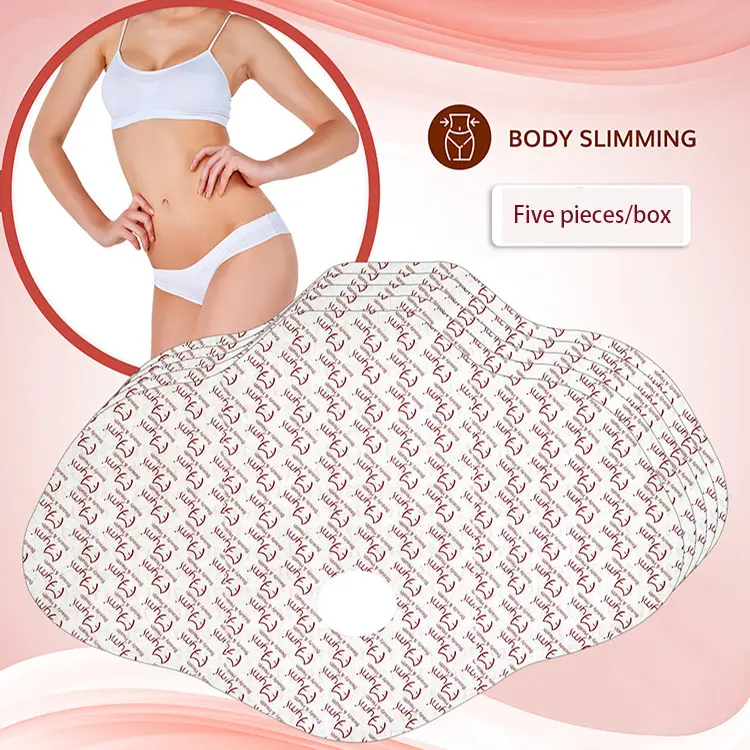 5 Stück Bauch Bauch Gewichts verlust Fett verbrennungs creme Großhandel Wonder Slimming Patch