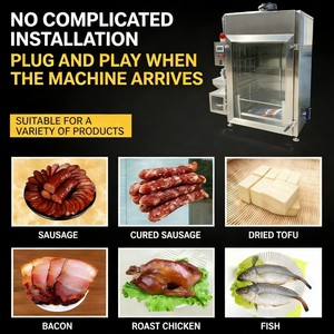 Horno de Ahumado de Carne de Amplia Gama de Usos para Salchichas y <span class=keywords><strong>Embutidos</strong></span>, Ideal para la Industria de Servicios Alimentarios - Product Image 3
