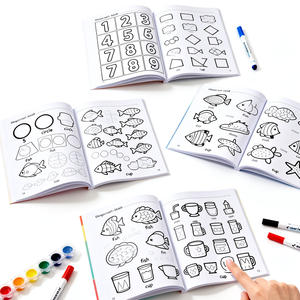<span class=keywords><strong>Livre</strong></span> <span class=keywords><strong>de</strong></span> coloriage à l'eau magique sans désordre d'impression personnalisée pour le dessin d'enfants - Product Image 3