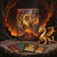 Dragonfire : Collection de dragons mythiques et jeu de cartes de construction de deck