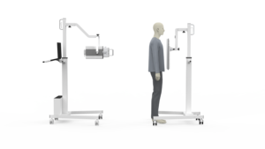 Appareil de radiographie portable et mobile 5 kW avec détecteur à panneau plat, équipement de radiographie numérique pour hôpitaux et cliniques - Product Image 5