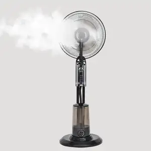 Mechanische Draagbare Water Mist Fan Luchtbevochtiger Vernevelaars Fog Fan Voetstuk Ventilator Met Water Spray