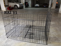 4 coins Basics Réglable Pliable Métal Exercice Pet Play Pen Pet Pet Playpen pour Chiens Chiot Pet Playpen chat playpen chiot play pen