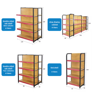 China Supplier Grocery Stores Shelf Supermarket Shelves Supermarket Gondola <strong>Shelving</strong> for Sale - Product Image 6
