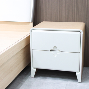 Cama de Madera Maciza para el Hogar, 1.8m/1.5m, Doble, Económica, Simple, Moderna, con Almacenamiento, Diseño Minimalista, Elegante y Moderna - Product Image 3