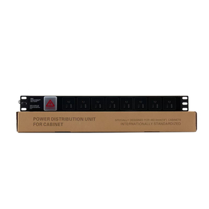 Unidad de Distribución de Energía (PDU) de Alto Rendimiento de Grado Industrial, Estándar Británico 1U, 13A 250V, para Gabinete - Product Image 2