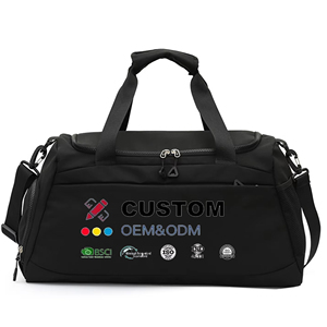 Custom Waterproof Large Capacity Travel <b>Bag</b> Sport Gym Duffel Travel <b>Bag</b> With Shoe Compartment - Product Image 1
