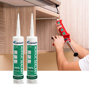 Chngoo nước dựa Acrylic <span class=keywords><strong>Sealant</strong></span> không vàng cho Ốp chân tường Bảng đồ nội thất cạnh không khí khô tính linh hoạt cao sàn dự án - Product Image 1