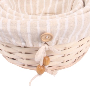 Organic Handwoven <b>Tray</b> Traditional Luxury Style Rattan <b>Basket</b> for Kitchen/Dining Flexible Home Decor - Product Image 1