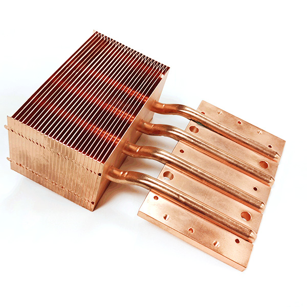 Custom Aluminum Copper Stamped Heat Sink