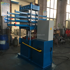 Presse à carreaux de sol en caoutchouc robuste, machine de pressage multicouche professionnelle pour usine de recyclage - Product Image 3