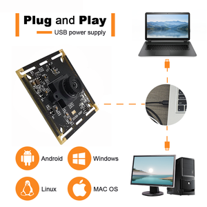 โมดูลกล้อง OEM 2MP แบบโฟกัสคงที่ USB2.0 พร้อมมุมกว้างและระบบมองเห็นในเวลากลางคืนสำหรับการถ่ายภาพเอกสารและฉลาก - Product Image 3
