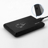 Mifare-lector de tarjetas IC F08, dispositivo sin contacto, 13,56 MHz, HF, compatible con chip IC, lector y escritor USB, el más barato