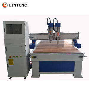 LT-1530 1530 2030 древесный станок с ЧПУ 2 шпинделя для мебели, многоголовочный деревообрабатывающий станок 1325 Двойные головки - Product Image 6