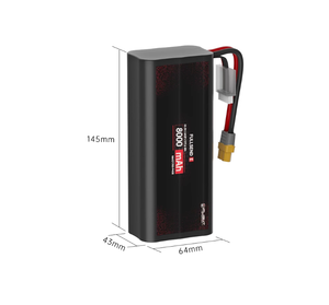 Baterías de plástico IFlight Fullsend E 6S 4000/8000mAh con conector XT60 para marco de aeronave y drones de carreras - Venta directa de fábrica - Product Image 5