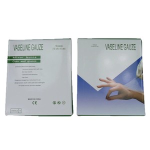 Gasa de vaselina estéril de 10 cm x 10 cm para quemaduras y cuidado de la piel - Product Image 3