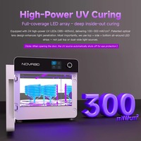Boîte de durcissement UV NOVA3D Fastcure3, chambre de post-durcissement secondaire pour imprimantes 3D LCD DLP SLA, modèles en résine photosensible