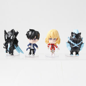 Figurines d'anime <span class=keywords><strong>Solo</strong></span> <span class=keywords><strong>Leveling</strong></span>, 7 pièces/ensemble, nouveau style, personnages de dessins animés, décorations de bureau, modèles de sculptures - Product Image 6