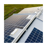 Kit de pieds en aluminium solaire Angels, finition anodisée, accessoires de support de panneau solaire pour montage de panneaux solaires sur toit métallique