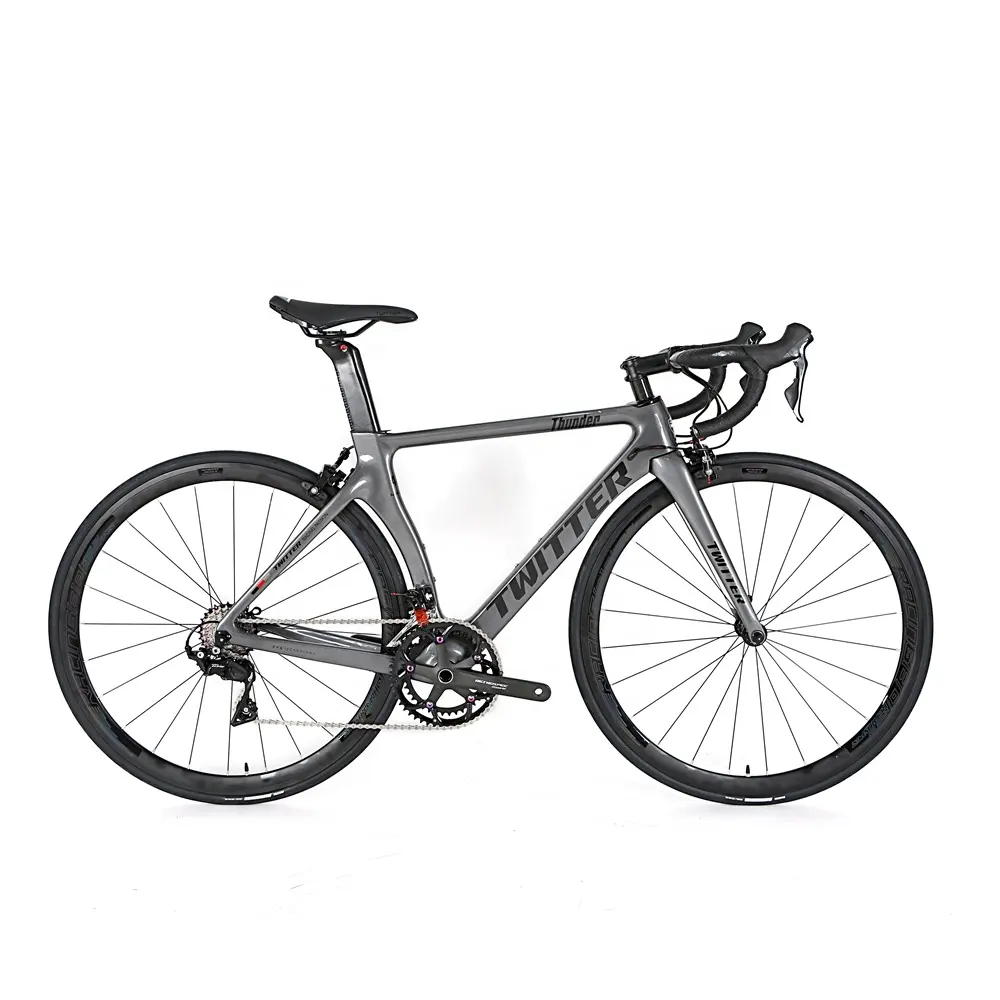 Twitter Racefiets Carbon Frame 700c 25c Basikal Shimano Groepset 22 Speed Racing Fiets Voor Mannen