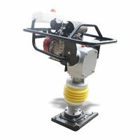 Compacteur à essence HCR80 pour la réparation des fondations routières et les applications de construction sur chantier