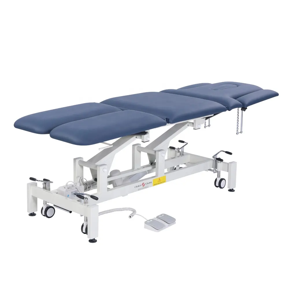 Peralatan rehabilitasi, peralatan terapi fisik, tempat tidur pijat fisioterapi elektrik, Meja kesehatan portabel