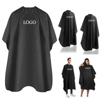 Capa de Peluquería con Logotipo Personalizado, Bajo MOQ, Resistente al Agua, para Corte de Pelo, Peluqueros, Estilistas y Barberías, Batas Largas para Hombre y Mujer