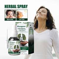 Googeer Traitement Bio Jetable à Base de Plantes pour Congestion Nasale, Rhinite et Sinusite – Nettoyant et Réparateur Corporel en Spray Nasal