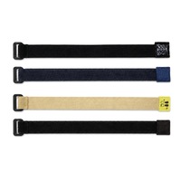 Sangle élastique autocollante pour livre avec porte-stylo et sangle pour boîte à lunch à fermeture auto-agrippante