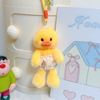 Adorable ensemble de jouets en peluche multi-animaux, mini-poupées en peluche, accessoires de sac Kawaii, compagnon de bureau, cadeau anti-stress pour adolescents