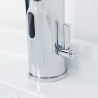 Nouveau robinet électrique à capteur sans contact, contemporain et économe en énergie pour salle de bain, avec une durée de vie de 500 000 utilisations