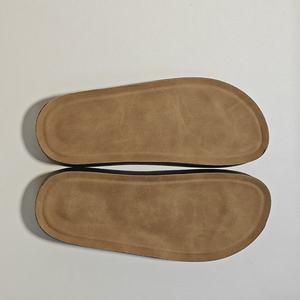 HT-9K0193 Pie de PVC Personalizado con Suela Exterior Cómoda, Material de Cuero y Corcho con Suela de PVA para Producción de Sandalias - Product Image 1